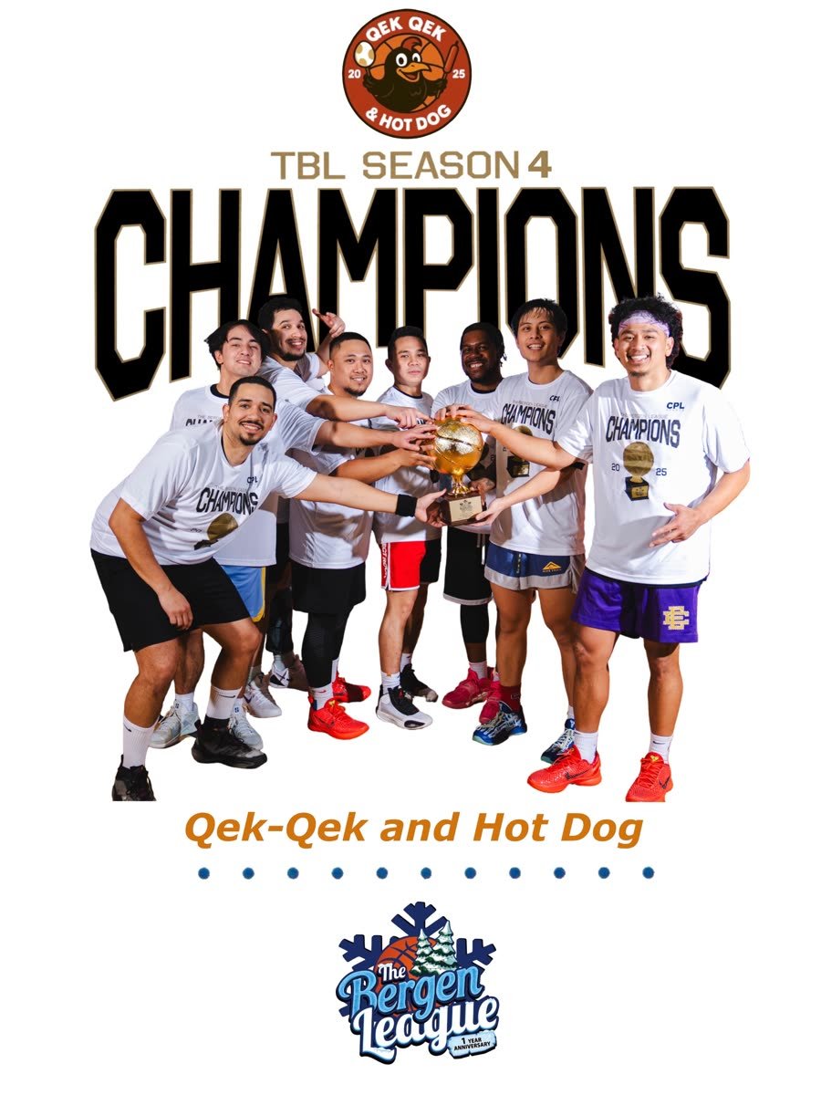 Basketball Season 4 champions — Qek-Qek and Hot Dog